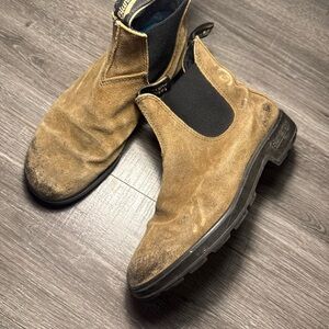 Blundstone Brown Leather Chelsea Boots